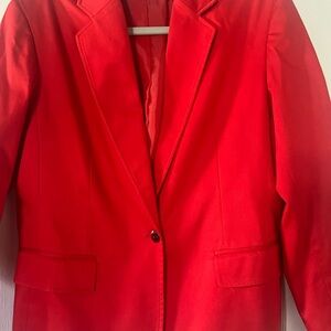 Women's Red Blazer
